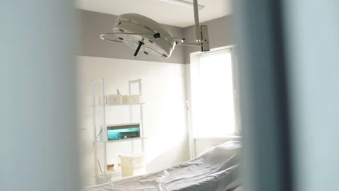 Modern surgical operating room Stock Footage 82615447