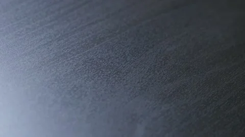 Modern table dark oak  wood grain texture close-up 4K 2160p 30fps UHD slow ti Stock Footage 63965914