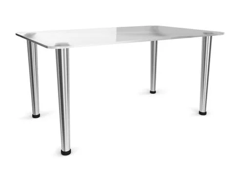Modern table Illustrazione stock