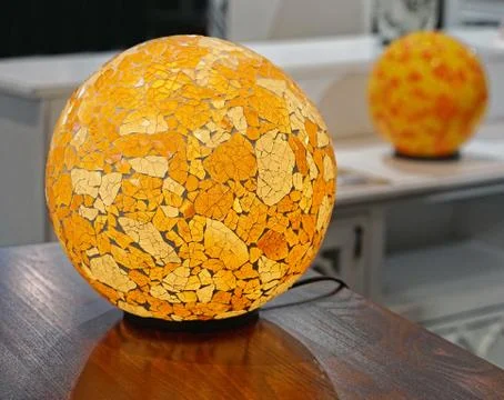 Modern table lamp Stock Photos