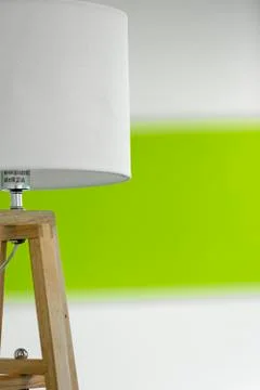 Modern table lamp Stock Photos