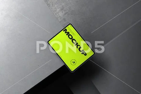 Modern Tablet Device Mockup Template PSD Template