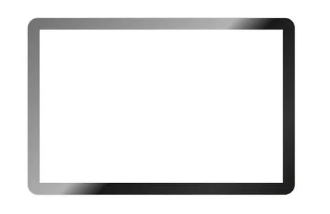 A modern tablet drawn vector Stock Illustration