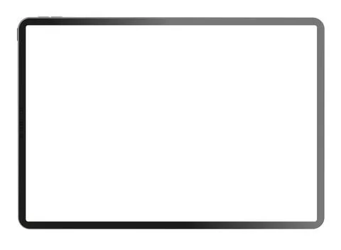 A modern tablet drawn vector Stock Illustration