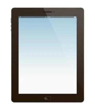 Modern Tablet Stock Illustration
