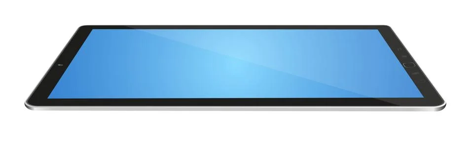 Modern tactile tablet Illustrazione stock