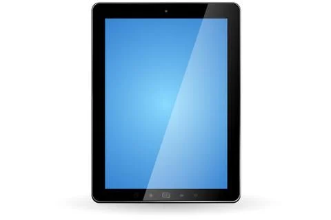 Modern tactile tablet Stock Illustration