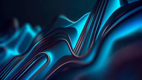 Modern Tech Abstract Background Modern Tech Abstract Background with Neon ... Foto stock