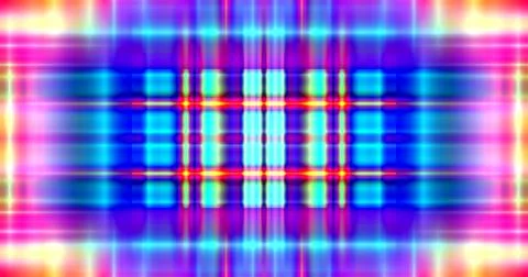 Modern Tech Check Grid Lines Stripes Matrix Abstract Plaid Pattern Illustrazione stock