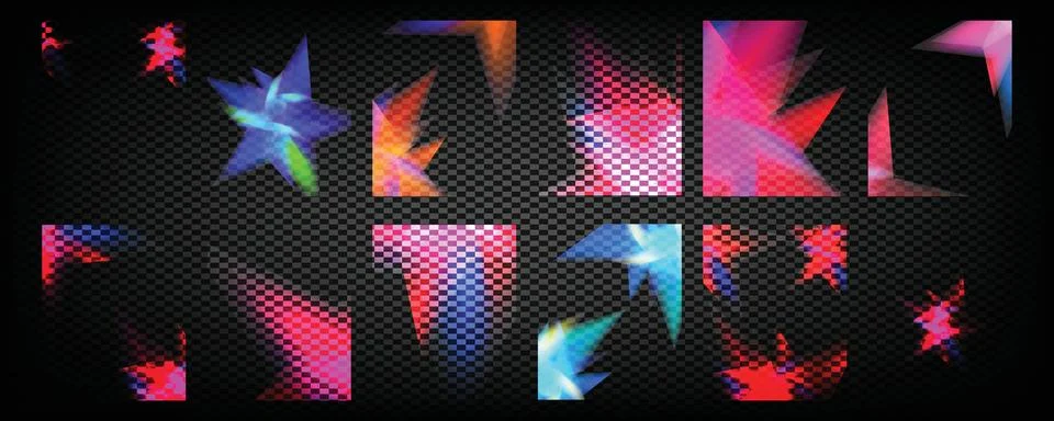 Modern Techno Texture - Exploding Geometric Crystal Background 스톡 일러스트