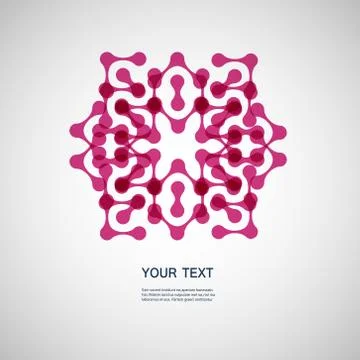 Modern technological color pattern, eps Stock Illustration