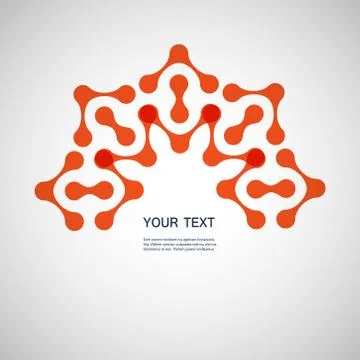 Modern technological color pattern, eps Stock Illustration