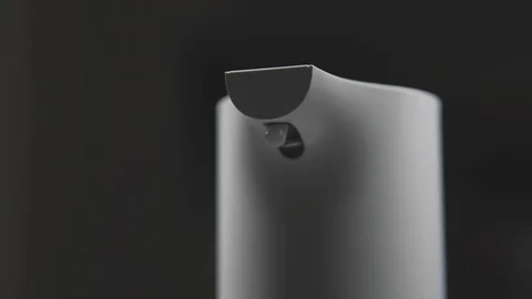 Modern technological device for keeping hygiene, protection from viruses of SARS Stock Footage 129318301