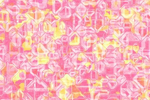 Modern technological digital pattern computer art texture or background Stockillustratie