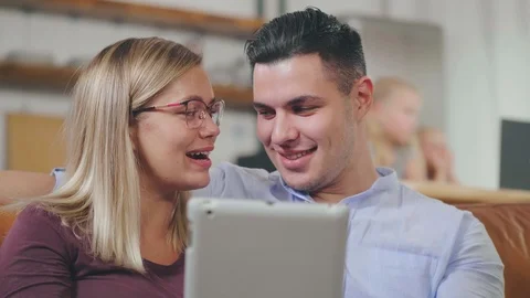 Modern technologies and relationship concept Stock Footage 116329596