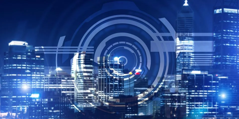 Modern technologies as means of optimization and making new progress step Stock Photos