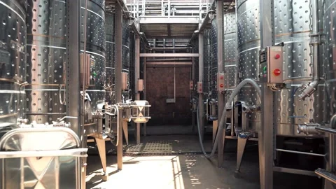 Modern technologies of wine production Stock-Footage 181426959