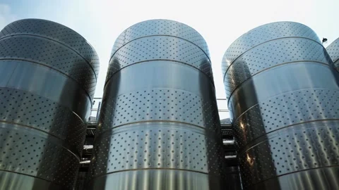 Modern technologies of wine production Video stock 186701448