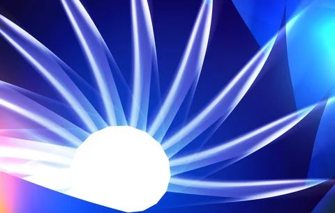 Modern technology abstract wavy stylish vector with with blue with white 스톡 일러스트