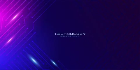 Modern Technology background with circuit board Stock Illustration