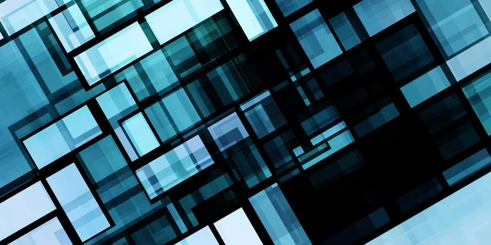 Modern Technology Background Stock Illustration