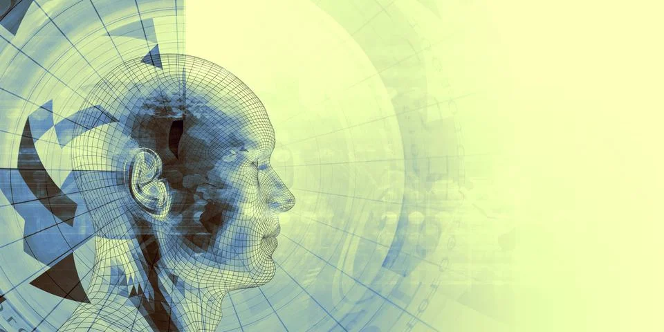 Modern Technology Background 스톡 일러스트