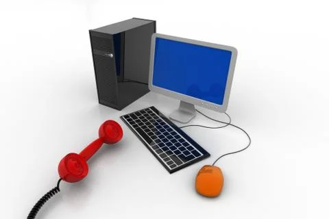 Modern technology concept Free Stock Illustration