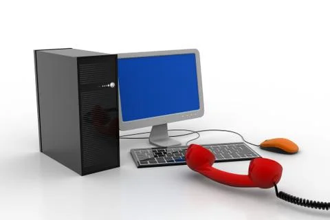 Modern technology concept Free Stock Illustration