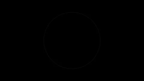 Modern technology loading animation: subtle glowing green circle on dark ba.. 库存影片 329186469