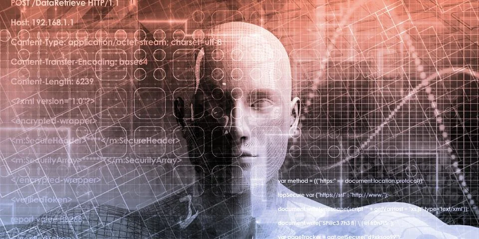 Modern Technology Solutions Stock Illustration