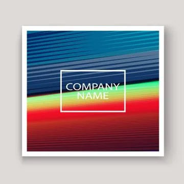 Modern technology striped abstract covers design blue red. Neon Stock Illustration