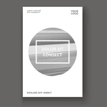 Modern technology striped abstract covers design. Neon lines bac Stock Illustration