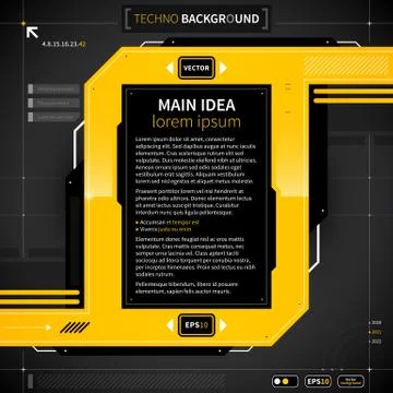 Modern techo background. EPS10. Stock Illustration