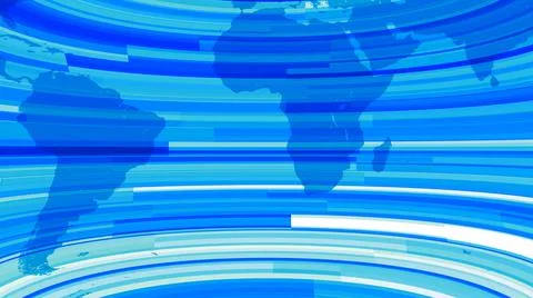 Modern techy background with earth map for presentation. news background 4k. イラスト素材