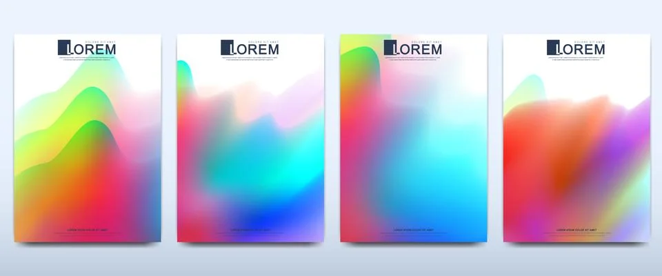 Modern template for brochure Leaflet flyer advert cover catalog magazine or Stock Illustration