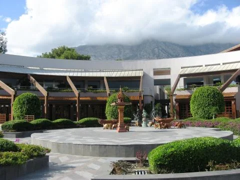 Modern temple Stock Photos