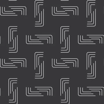 Modern thin texture on black background Stock Illustration