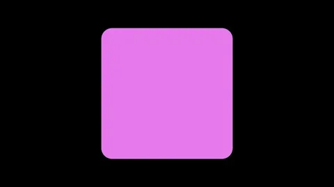 Modern Tick animation on white, Alpha and green screen chroma key pink Stock Footage 76362616