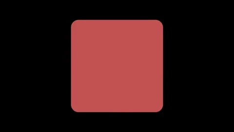 Modern Tick animation on white, Alpha and green screen chroma key red Video stock 76362617