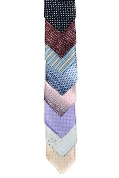 Modern tie isolate Stock Photos