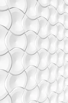 Modern tile wall. 3D rendering. Stock Illustration