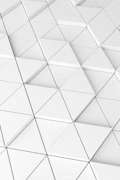 Modern tile wall. 3D rendering. Stock Illustration