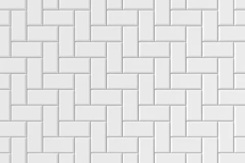 Modern tile wall. 3D rendering. Stock Illustration