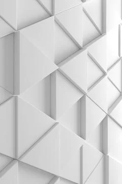 Modern tile wall. 3D rendering. Stock Illustration