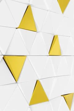 Modern tile wall. 3D rendering. Stock Illustration