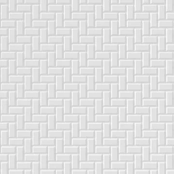 Modern tile wall. 3D rendering. Stock Illustration