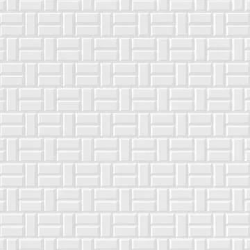 Modern tile wall. 3D rendering. Stock Illustration