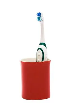 Modern toothbrush Foto stock