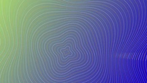 Modern Topographic Map Pattern Background with Abstract Wavy Lines and Vibr.. Stock Illustration