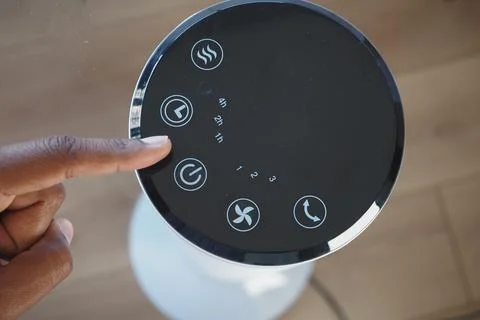 A Modern Touch Control Device Featuring an Intuitive User Interface Stock Photos